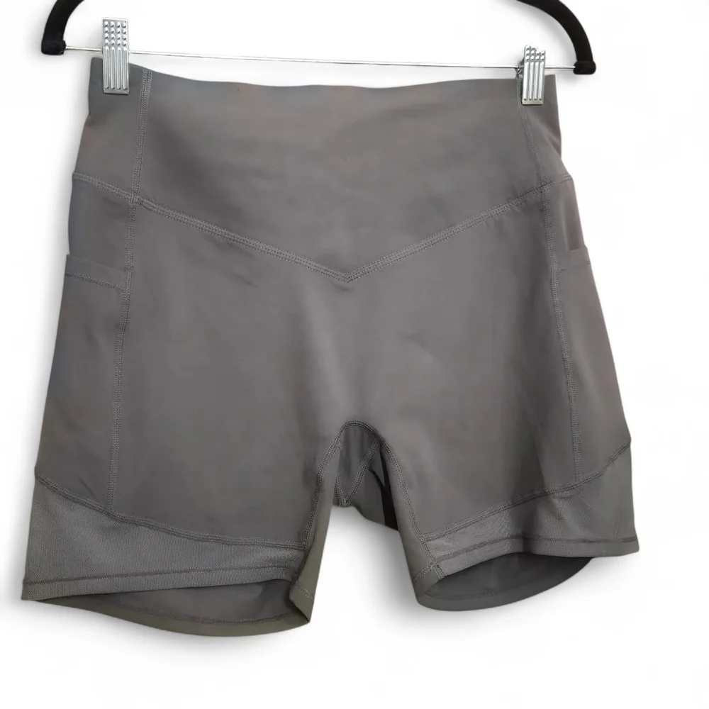 Halara Large UltraSculpt High Waisted Tummy Control Shorts W/ Pockets - Picture 3 of 7